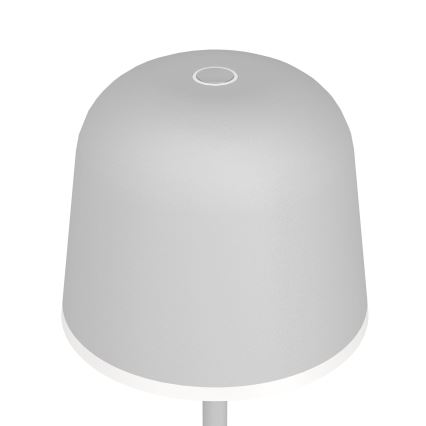 Eglo - LED Ściemnialna zewnętrzna lampa akumulatorowa LED/2,2W/5V 1800 mAh szare IP54