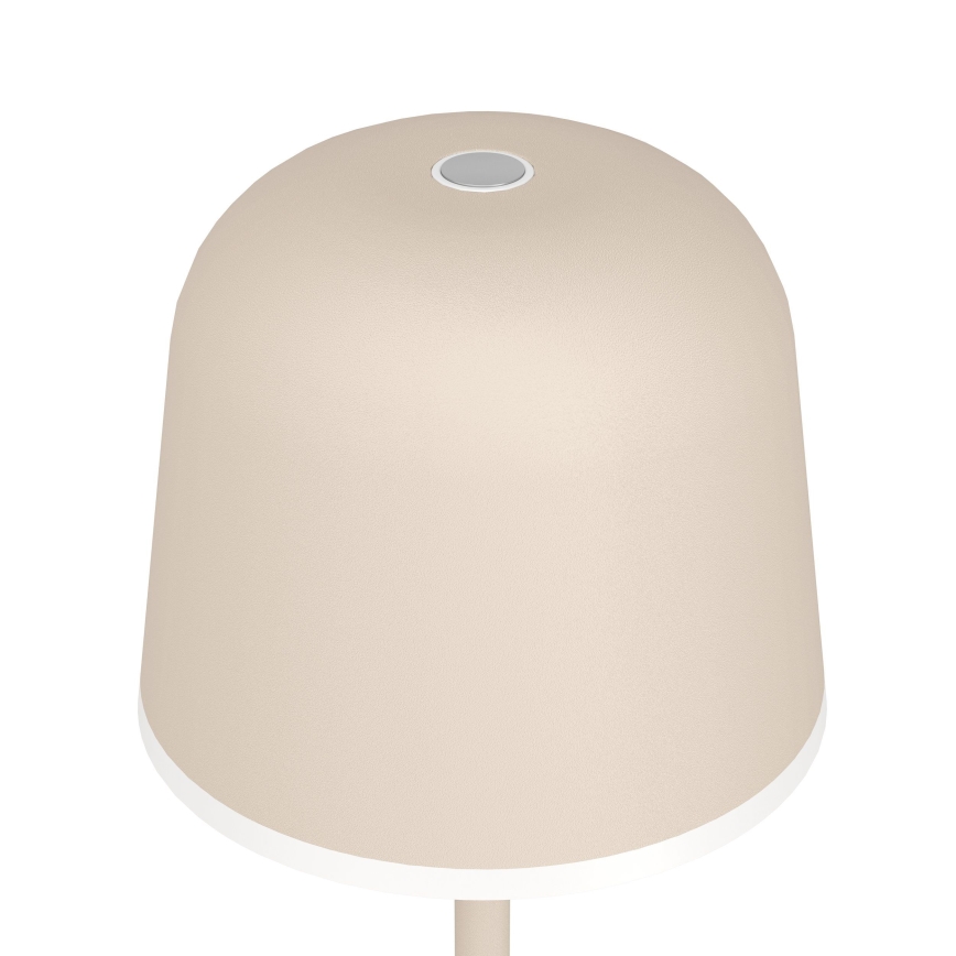 Eglo - LED Ściemnialna lampa zewnętrzna LED/2,2W/5V 1800 mAh beżowa IP54