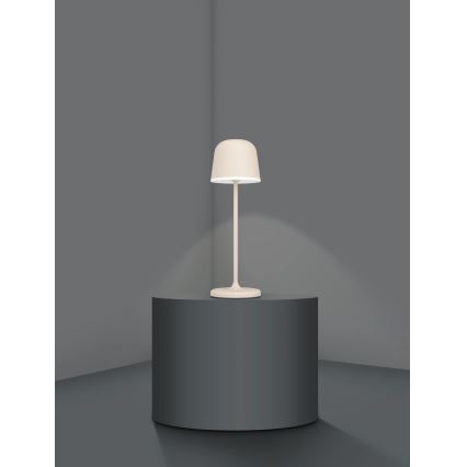 Eglo - LED Ściemnialna lampa zewnętrzna LED/2,2W/5V 1800 mAh beżowa IP54