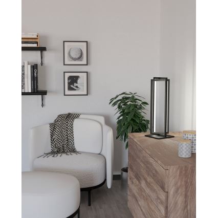 Eglo - LED Ściemnialna lampka stołowa LED/15,5W/230V + pilot