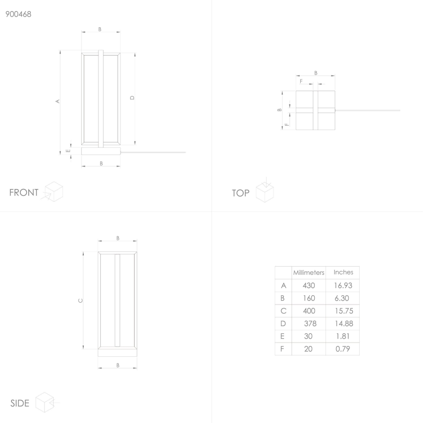 Eglo - LED Ściemnialna lampka stołowa LED/15,5W/230V + pilot
