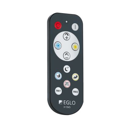 Eglo - LED Ściemnialna lampa podłogowa LED/34W/230V + pilot