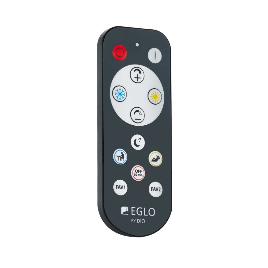 Eglo - LED Ściemnialna lampa podłogowa LED/34W/230V + pilot