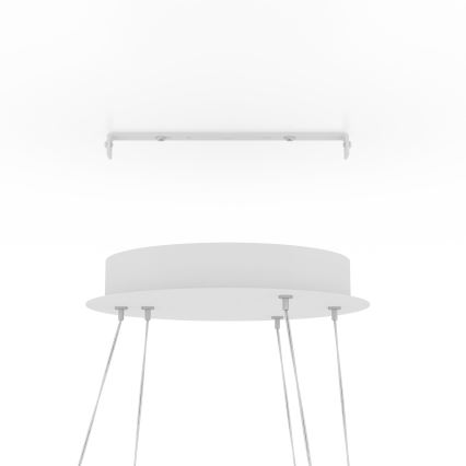 Eglo - LED regulowany żyrandol na linkach LED/43,2W/230V biały
