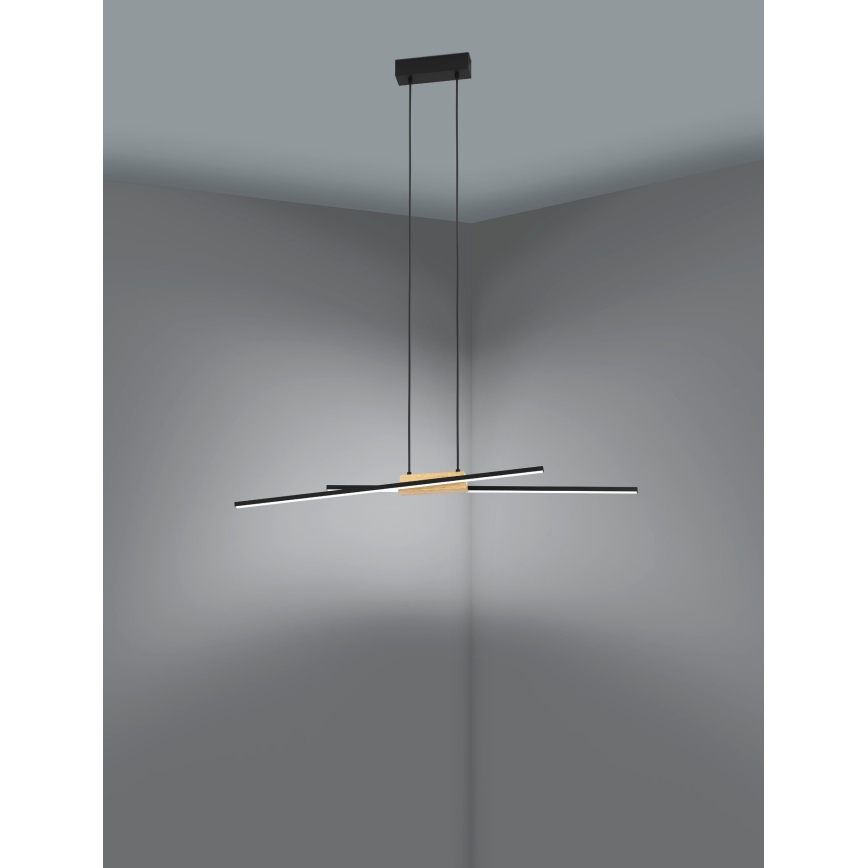 Eglo - LED Żyrandol ściemnialny na lince 2xLED/13W/230V