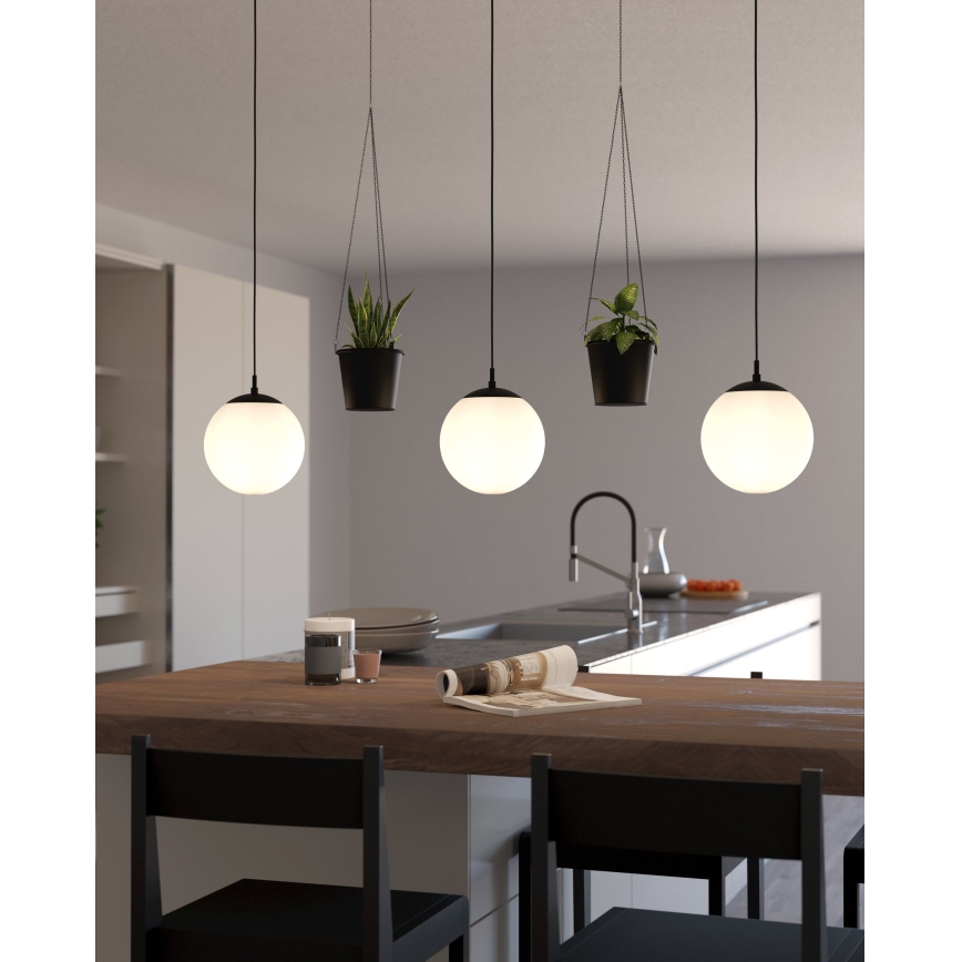 Eglo - Lampa wisząca na linkach 3xE27/40W/230V
