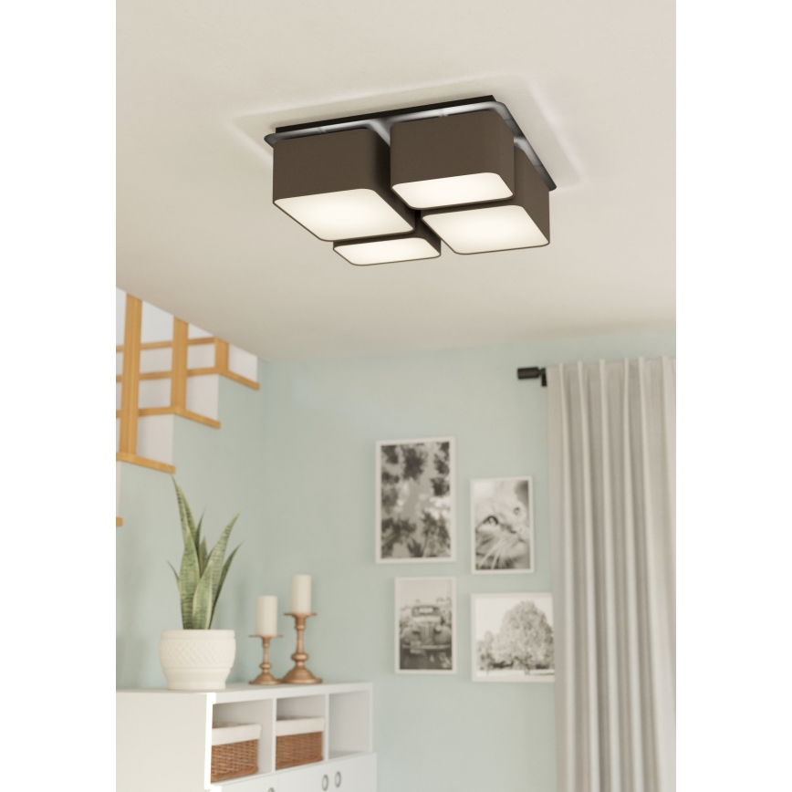 Eglo - Lampa sufitowa 4xE27/28W/230V