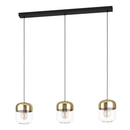 Eglo - Lampa wisząca na linkach 3xE27/40W/230V