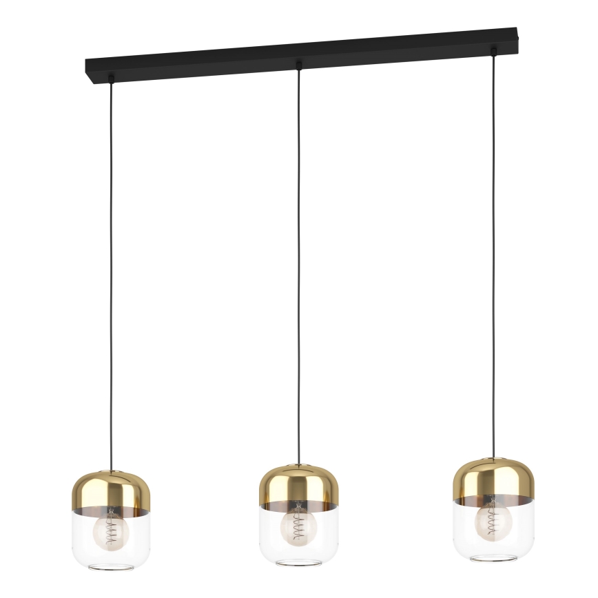 Eglo - Lampa wisząca na linkach 3xE27/40W/230V
