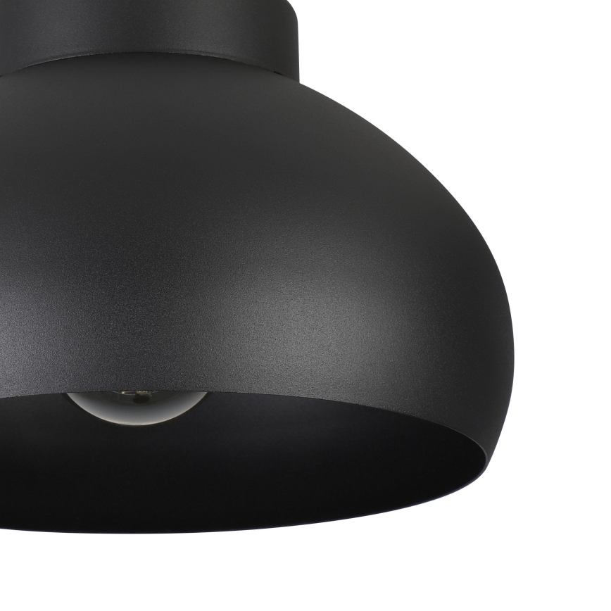 Eglo - Lampa sufitowa 1xE27/40W/230V czarna