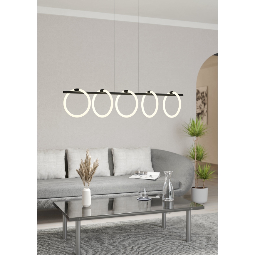 Eglo - Lampa wisząca LED na linkach 5xLED/7W/230V
