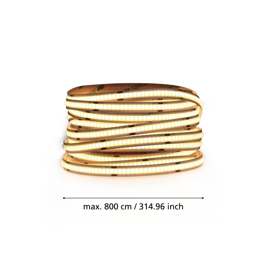 Eglo - LED Taśma 8m LED/64W/24/230V 3000K