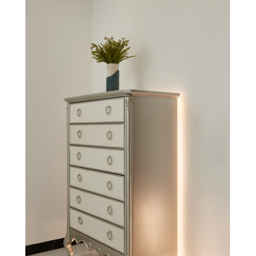 Eglo - LED Taśma ściemnialna 8m COB STRIPE LED/52,8W/24/230V 2700-6500K + pilot zdalnego sterowania