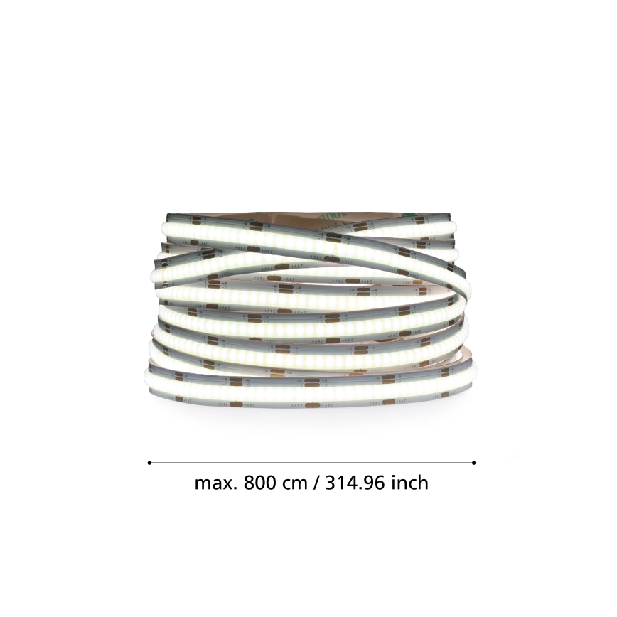 Eglo - LED Taśma ściemnialna 8m COB STRIPE LED/52,8W/24/230V 2700-6500K + pilot zdalnego sterowania