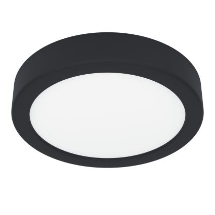 Eglo - LED regulowane oświetlenie sufitowe LED/11W/230V czarne