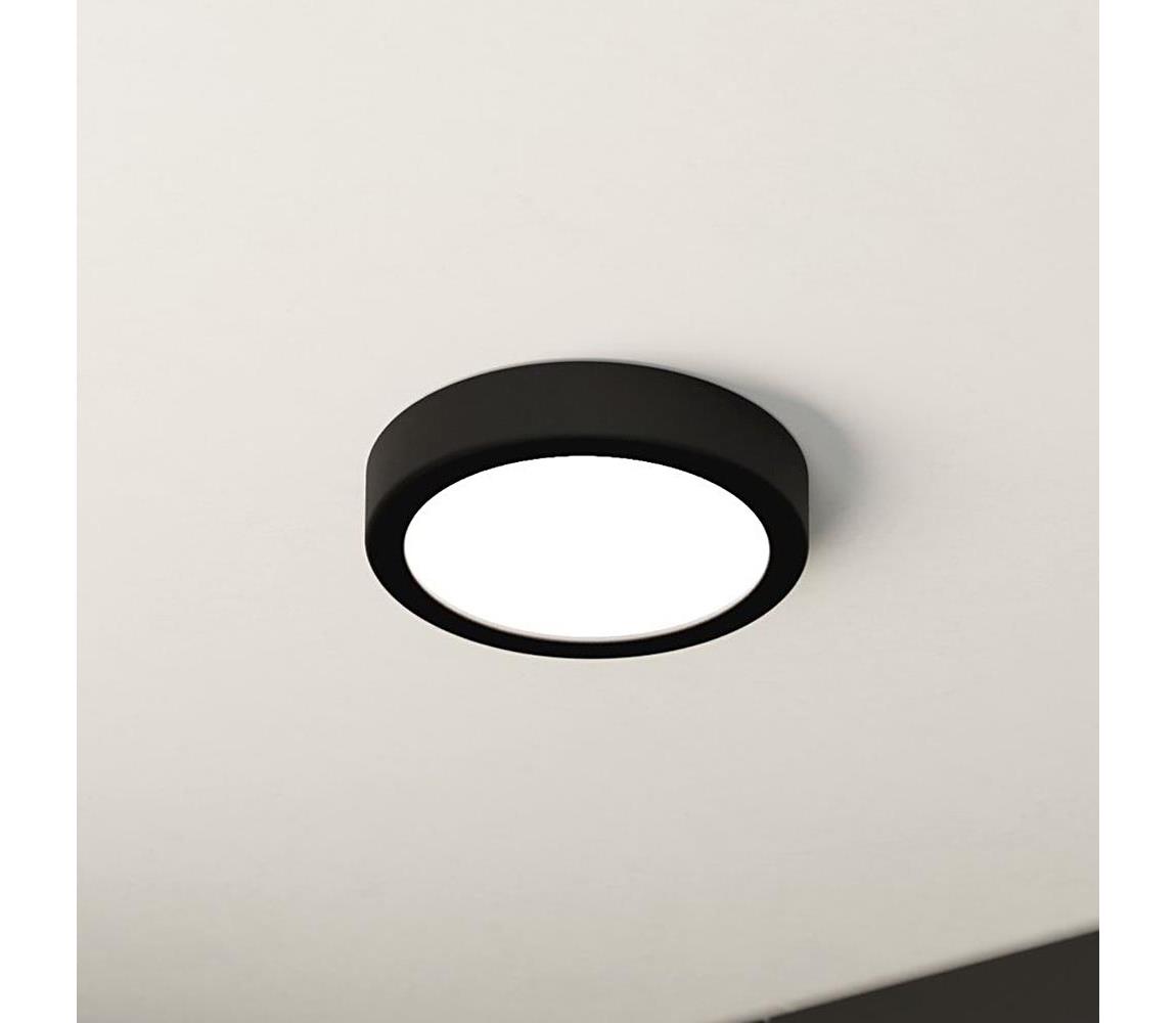 Eglo 900581 - LED Ściemnialny plafon FUEVA LED/11W/230V czarny