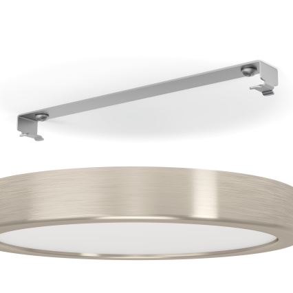 Eglo - LED Plafon ściemnialny LED/17W/230V matowy chrom