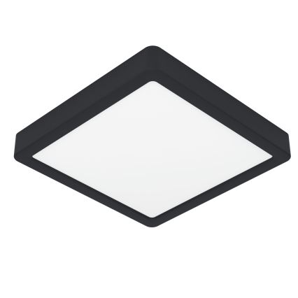 Eglo - LED regulowane oświetlenie sufitowe LED/17W/230V czarne