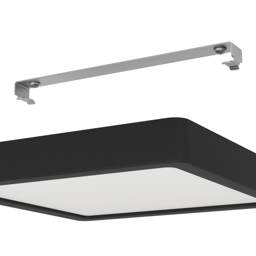 Eglo - LED regulowane oświetlenie sufitowe LED/17W/230V czarne