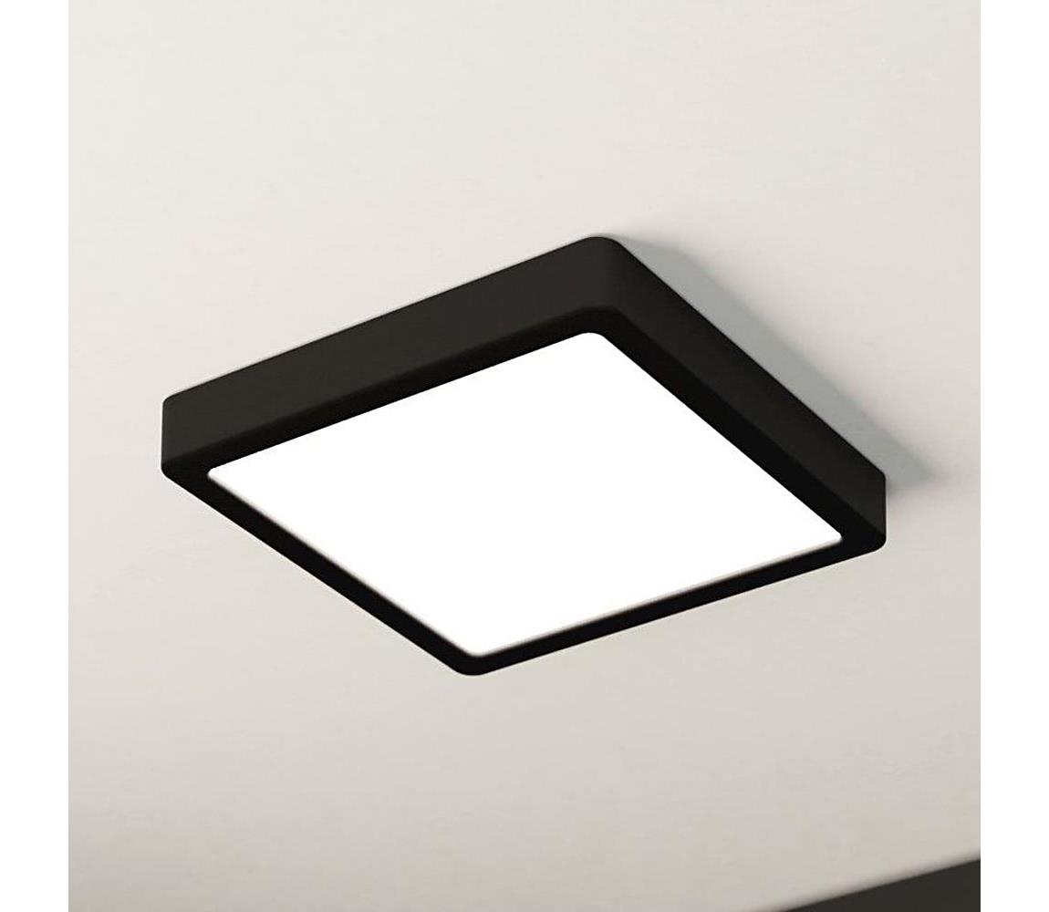 Eglo 900587 - LED Ściemnialny plafon FUEVA LED/17W/230V czarny