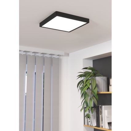 Eglo - LED Regulowane natynkowe oświetlenie sufitowe LED/20,5W/230V czarne