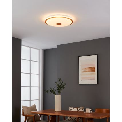 Eglo - LED Ściemnialny plafon LED/35W/230V + pilot