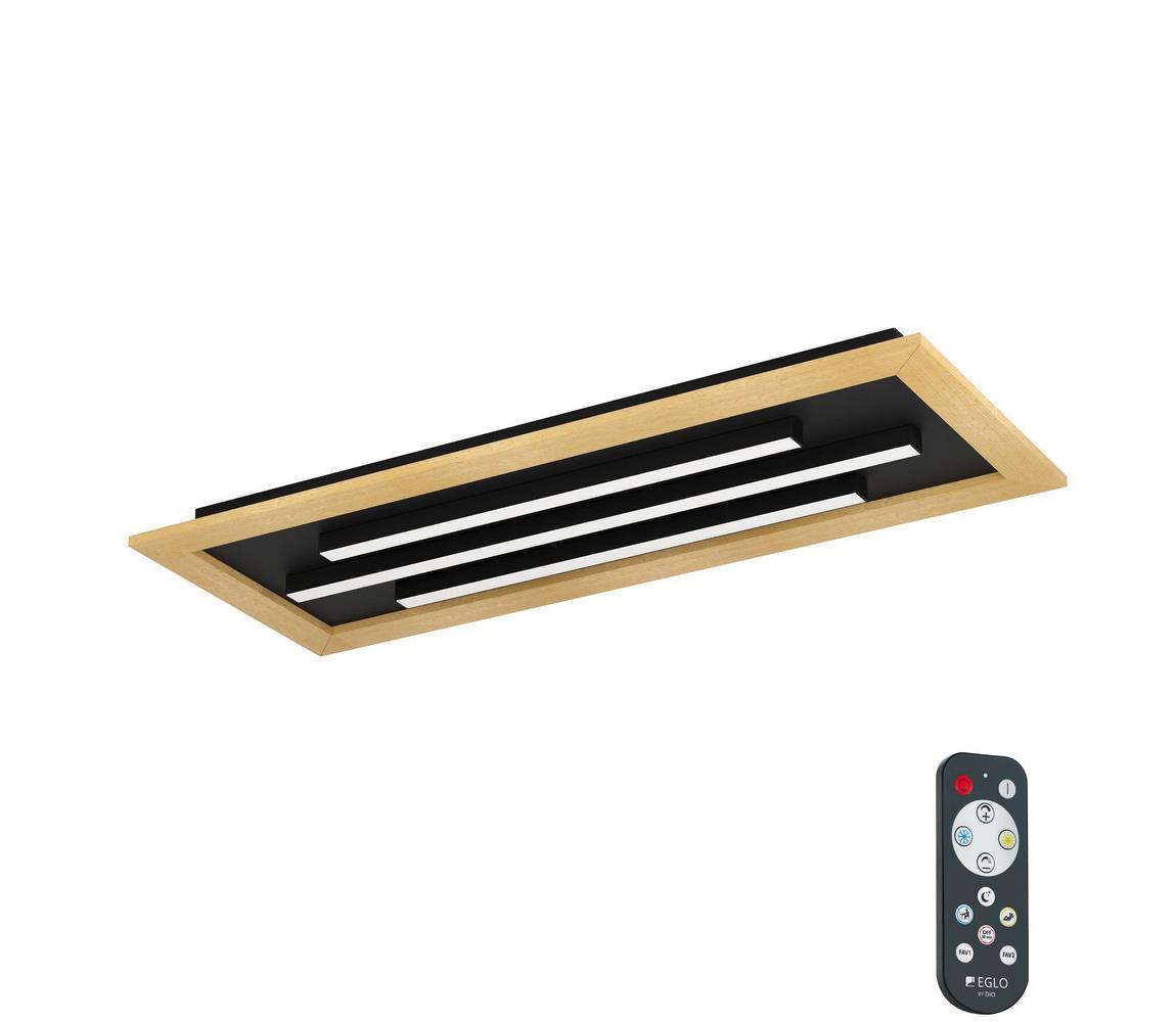 Eglo 900604 - LED Ściemnialny plafon TIRRENARA LED/32,1W/230V + pilot