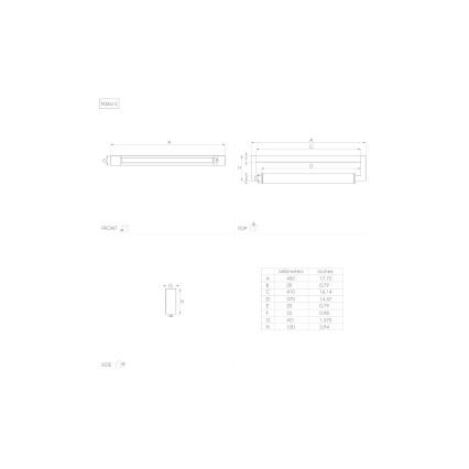 Eglo - LED Łazienkowe oświetlenie lustra LED/8,9W/230V IP44