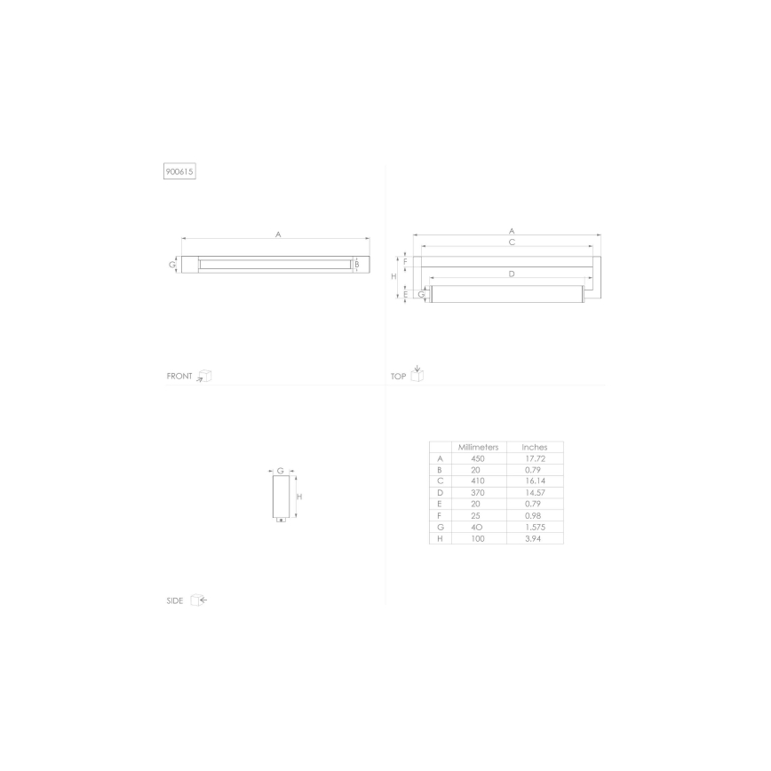 Eglo - LED Łazienkowe oświetlenie lustra LED/8,9W/230V IP44
