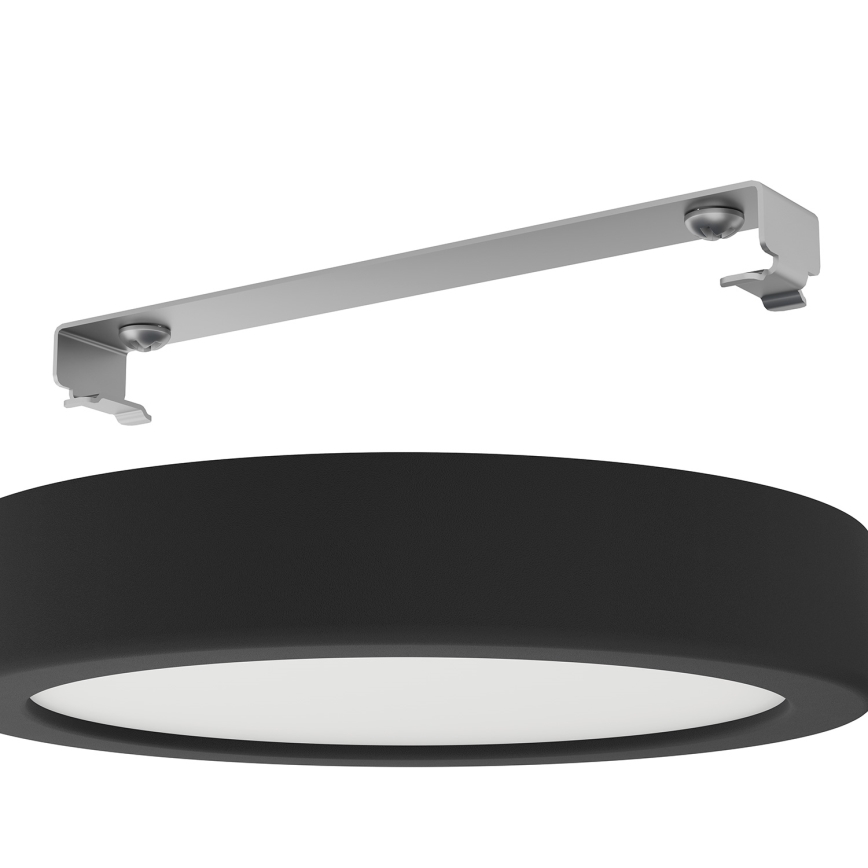 Eglo - LED oprawa sufitowa łazienkowa LED/11W/230V IP44 czarna śr. 16 cm