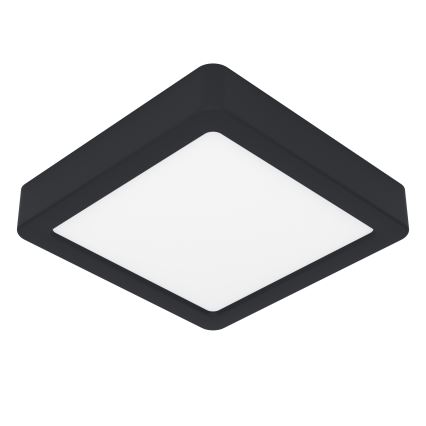 Eglo - LED łazienkowa oprawa sufitowa LED/11W/230V IP44 czarna 16x16 cm