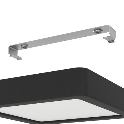 Eglo - LED łazienkowa oprawa sufitowa LED/11W/230V IP44 czarna 16x16 cm