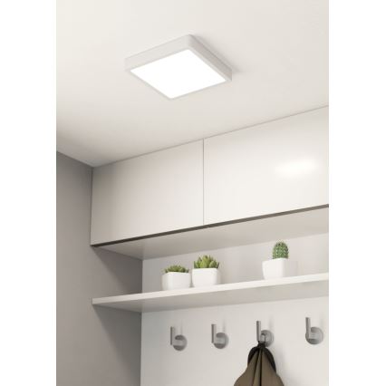 Eglo - LED sufitowa lampa łazienkowa LED/17W/230V IP44 biała