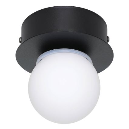 Eglo - LED Plafon łazienkowy LED/3,3W/230V IP44 czarny