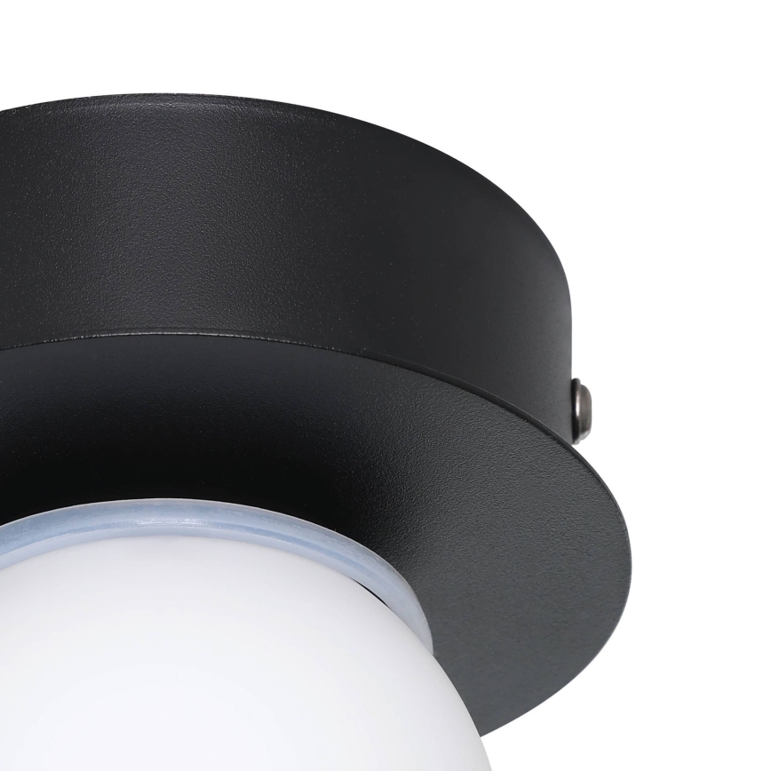 Eglo - LED Plafon łazienkowy LED/3,3W/230V IP44 czarny