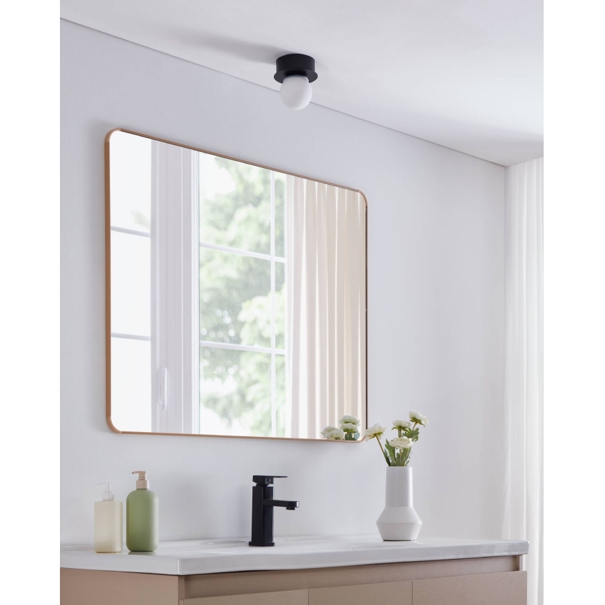 Eglo - LED Plafon łazienkowy LED/3,3W/230V IP44 czarny