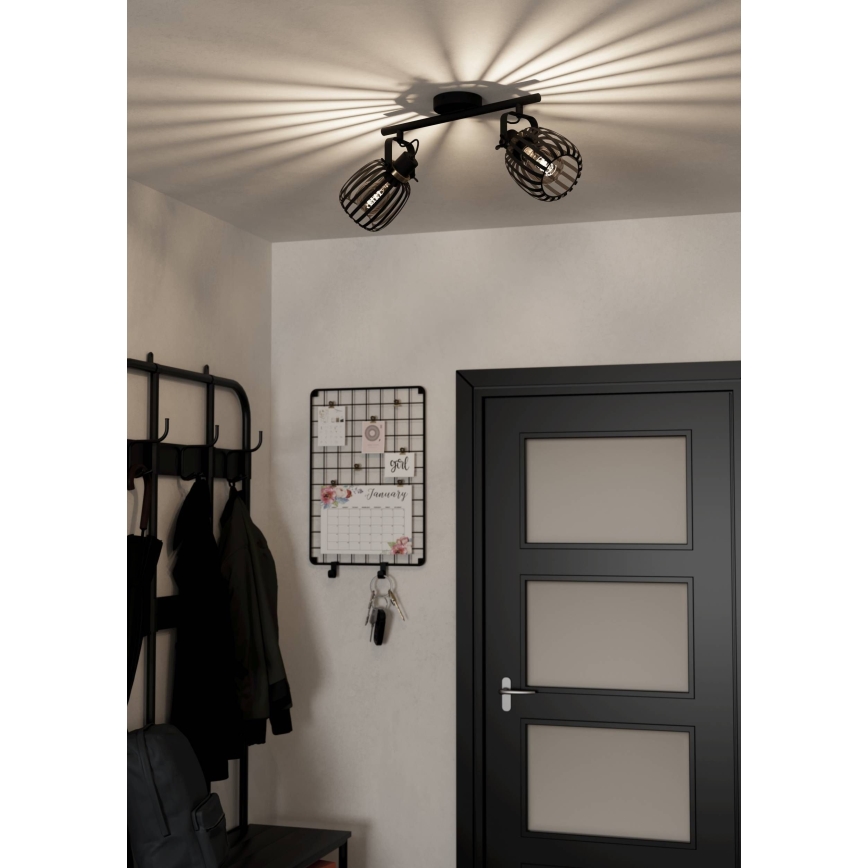 Eglo - Oświetlenie punktowe 2xE27/40W/230V