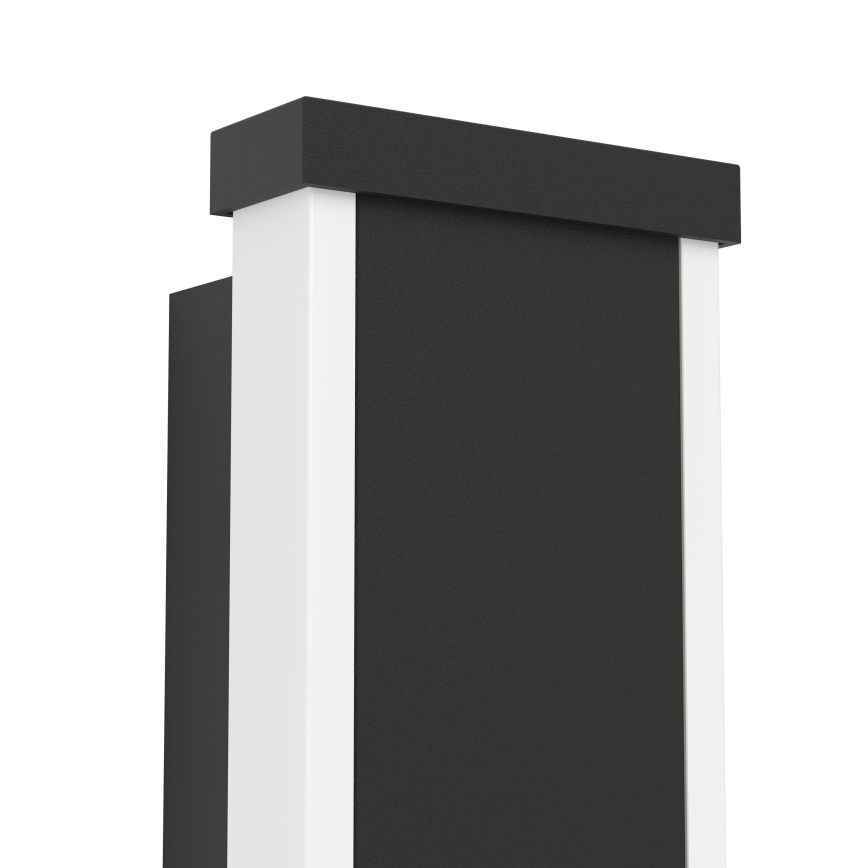 Eglo - LED Kinkiet zewnętrzny 2xLED/7W/230V 3000K IP55 czarne