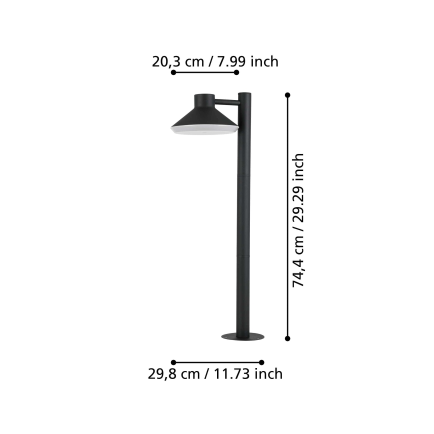 Eglo - LED Lampa zewnętrzna 1xGU10/4,6W/230V IP44