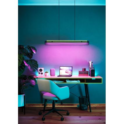 Eglo - LED RGBW Ściemnialny żyrandol na lince LED/34W/230V 2700-6500K