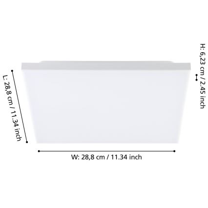 Eglo - LED Plafon LED/10,8W/230V