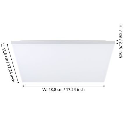 Eglo - LED Plafon LED/21W/230V