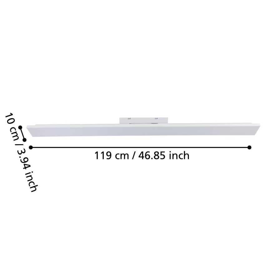Eglo 900708 - Oprawa sufitowa TURCONA-B LED/21W/230V 3000K 118,7 cm