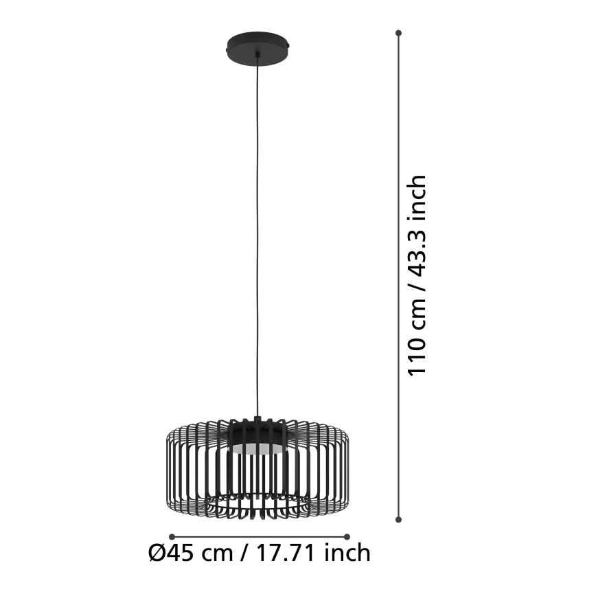 Eglo - LED RGBW Ściemnialny żyrandol na lince LED/22W/230V 2700-6500K