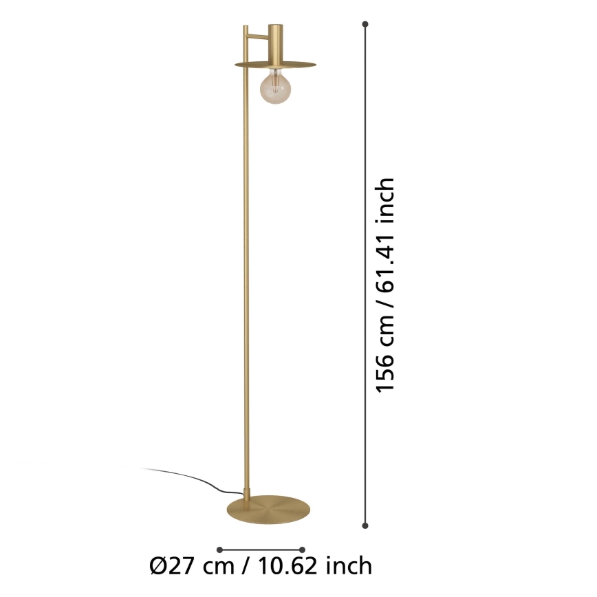 Eglo - Lampa podłogowa 1xE27/40W/230V