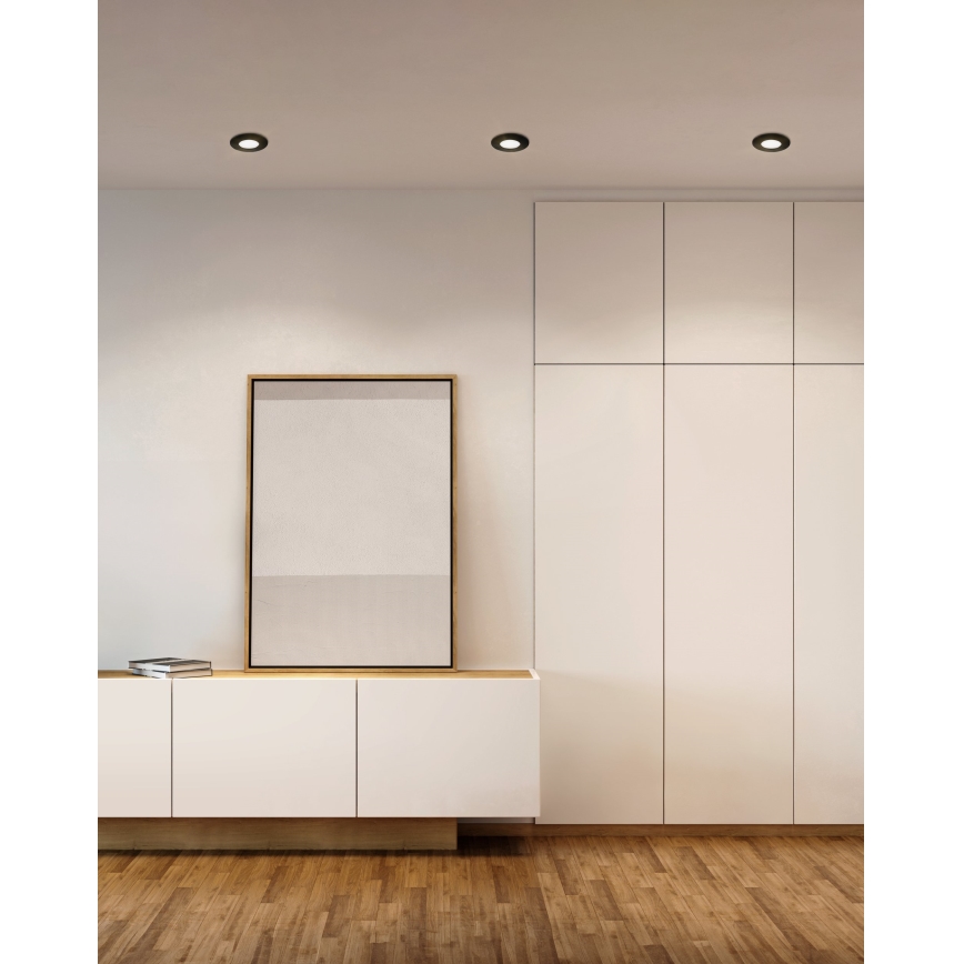 Eglo - ZESTAW 3x LED Łazienkowa oprawa wpuszczana PINEDA LED/4,9W/230V IP44