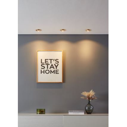 Eglo - ZESTAW 3xLED Oświetlenie ściemnialne 3xLED/6W/230V matowy chrom
