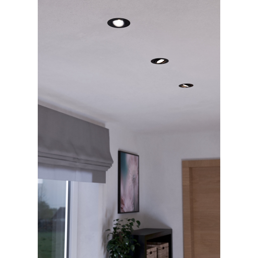 Eglo - ZESTAW 3x LED Ściemniane oświetlenie wpuszczane SALICETO LED/6W/230V