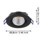 Eglo - ZESTAW 3x LED Ściemniane oświetlenie wpuszczane SALICETO LED/6W/230V