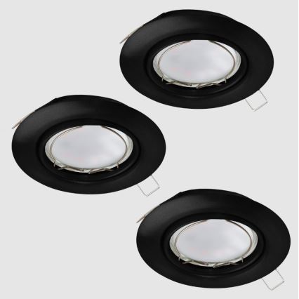 Eglo - ZESTAW 3x LED Oprawa sufitowa PENETO 1xGU10/4,6W/230V